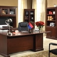 thumbnail image 3 of Anley Bisexual Bi Pride Deluxe Desk Flag Set - 6 x 4 Inch Miniature Desktop Flag with 12" Solid Pole, 3 of 7
