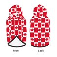 thumbnail image 2 of Flag Of Canada Dog Hoodie Pet Coat for Medium and Large Dogs Daily Use X-Large, 2 of 7