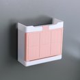 thumbnail image 3 of Soporte De Almacenamiento Multifuncional Estante De Almacenamiento Colgante Estante De Jabón Clamshell Soporte De Plato De Jabón Con Perchas Escurridor De Soporte De Jabón Firme Para Interior Speravity HA027560-06, 3 of 5