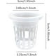 thumbnail image 4 of filet Hydroponique En Maille Kit De Rcipients Mailles Fendues Pour Culture De Plantes, Blocs De, Accessoires Pour Panier, 4 of 5