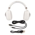 thumbnail image 1 of Auriculares Bluetooth para Juegos, Auriculares estéreo inalámbricos con Cable de Dibujos Animados Lindos con luz LED para Juegos, películas, música, Blanco, 1 of 14