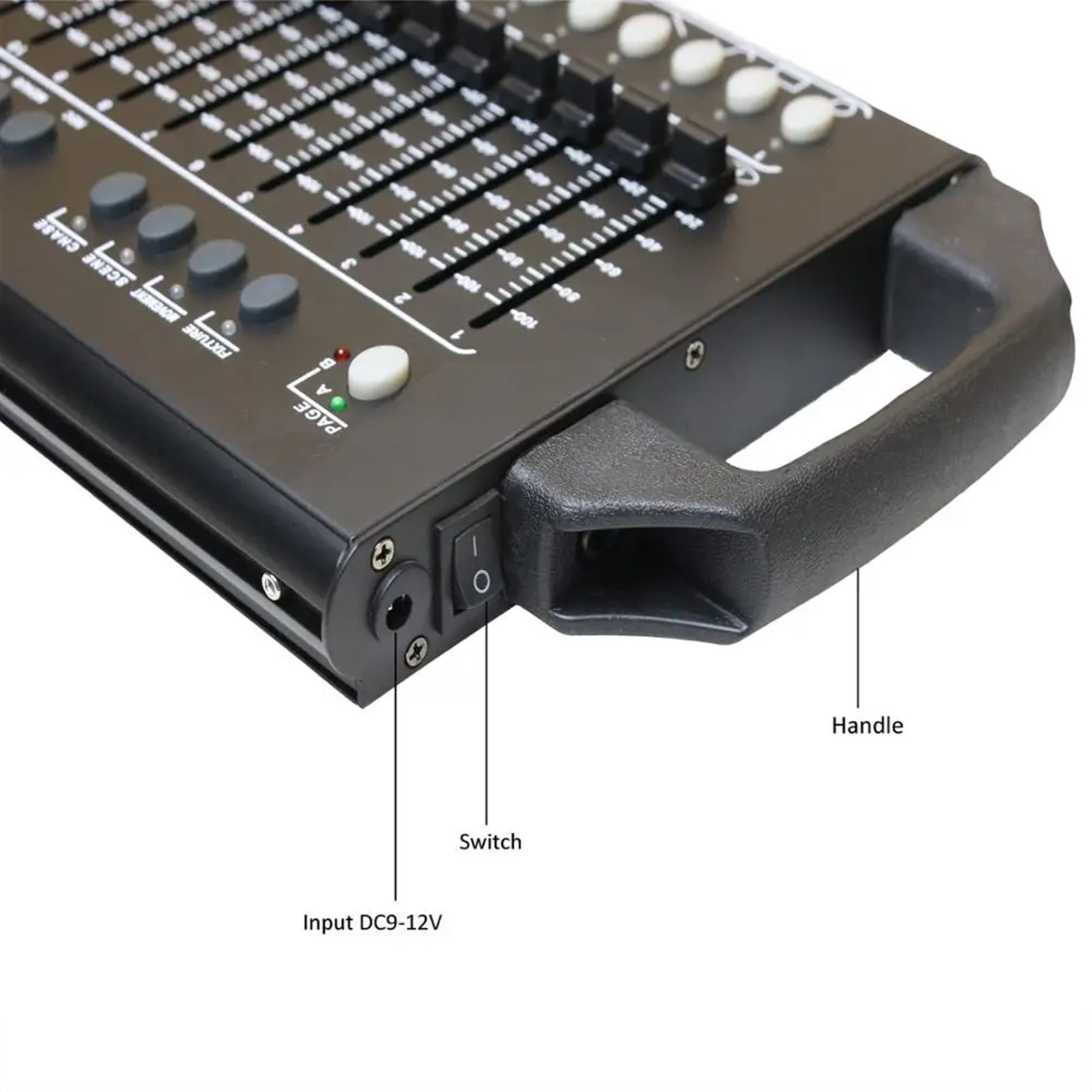 512 Channel DMX Controller DJ Equipment DMX 512 Console Stage Lighting For LED Par Moving Head Spotlights DJ Light Control ,Precision Control and Adjustment
