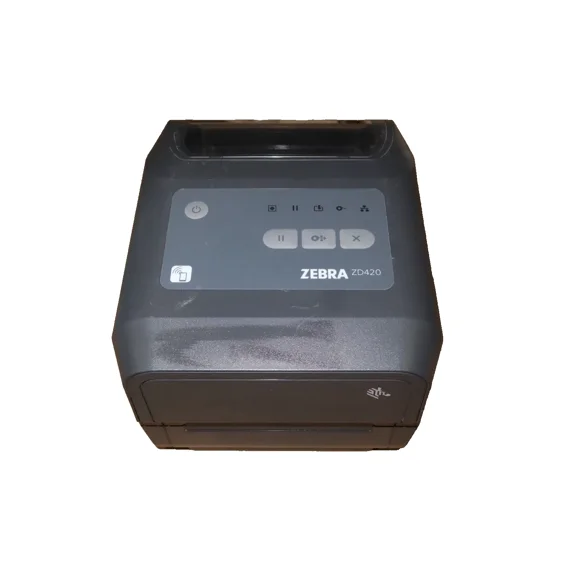 Restored Zebra ZD420t Thermal Transfer Desktop Printer  203 DPI, 4" Print Width, USB/Ethernet/Bluetooth, P/N: ZD42042-T01E00EZ (Refurbished)