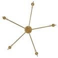 thumbnail image 5 of 83075LCB Lark Hux - 25W 5 LED Medium Chandelier-8.75 Inches Tall and 28 Inches Wide, 5 of 9