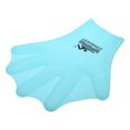 thumbnail image 3 of Silicone Swimming Gloves Webbed Swim Gloves Water Resistance Training Gloves Blue 1 Pair, 3 of 6