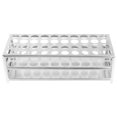 thumbnail image 1 of EeaseCA Portable Test Tube Rack Aluminum Blood Collection Tube Holder School Supply Equipment Storage Organizer for Laboratory (40x20.5), 1 of 7