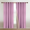 thumbnail image 1 of Cortinas Blackout para Recamara y Sala - Cortina 100% Blackout Look Lino - Aislamiento Térmico y Reducción Ruido - 2 Paneles - Cortinas Largas 240 x 132cm Rosado, 1 of 16