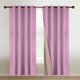 thumbnail image 1 of Cortinas Blackout para Recamara y Sala - Cortina 100% Blackout Look Lino - Aislamiento Térmico y Reducción Ruido - 2 Paneles - Cortinas 213 x 132cm Rosado, 1 of 15