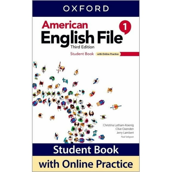 American English File 3e Student Book 1 and Online Practice Pack, (Paperback)