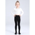 thumbnail image 4 of CAILDANL Toddler Girls Tights Dance Ballet Footed Leggings Ultra Soft Stockings for Kids Students, 4 of 8