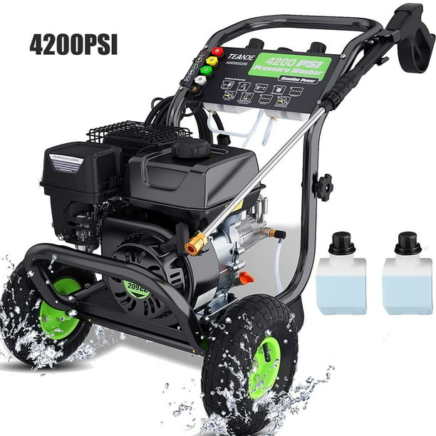 TEANDE 4200 PSI, 3.0 GPM Gas Pressure Washer w/ 20 ft High Pressure