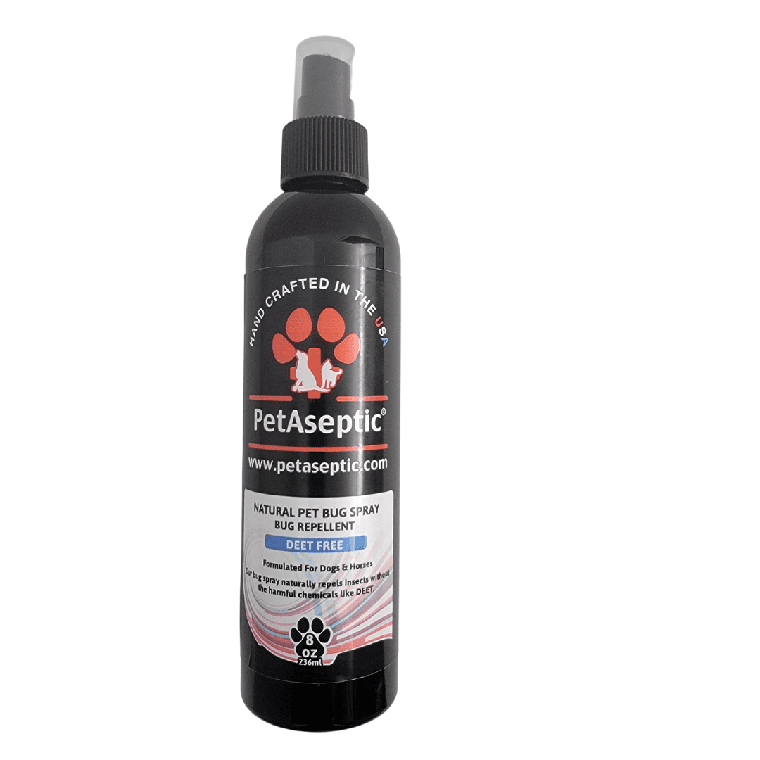 Natural Pet Bug Spray Repellent 8oz | Insect, Mosquito Repellent | Hand Crafted in the USA | for Dogs