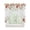 White, variant on Pink Floral Swag Valances for Windows, Spring Pastoral Botanical Wildflowers Leaves Rod Pocket Sheer Valances for Windows, Swag Toppers Light Filtering for Kitchen Living Room 2 Panels 36''x45''