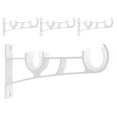 thumbnail image 5 of 4 soportes para barra de cortina doble, soportes para barra de cortina para montaje en pared, gancho para barra de cortina doble, soporte para barra de cortina, 5 of 5