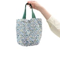 thumbnail image 1 of Large Capacity Flower Canvas Shoulder Bag Convenient For Women Magnetic Snap Closure Canvas Shoulder Bag, 1 of 11
