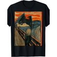 thumbnail image 2 of Mothman The Scream Mashup WV Cryptid Art T-Shirt220g, 2 of 6