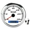thumbnail image 2 of GPS Pointer Speedometer 0-30 Knots Stainless Steel IP67 Waterproof Car Truck Ship, 2 of 8