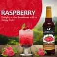 thumbnail image 2 of Syruvia Raspberry Syrup Pure Cane Coffee Flavoring Syrup, 25.4 fl Oz, 2 of 6