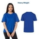 thumbnail image 2 of Playera Peso Completo de Cuello Redondo y Manga Corta, Unisex para Jóvenes, Color Royal, 100% Algodón, Talla Chica Yazbek J0300, 2 of 3