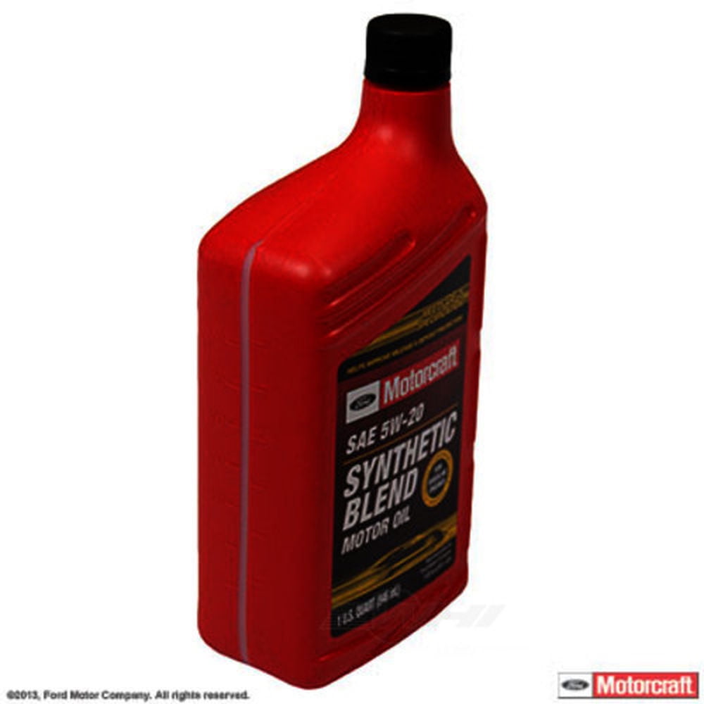 Motorcraft XO-5W20-QSP Premium Synthetic Blend Motor Oil - Quart ...