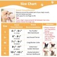 thumbnail image 3 of Dog Muzzle with Adjustable Velcro to Prevent Biting Barking and Chewing, Air Mesh Breathable Pet Muzzle for Small Medium Large Dogs (S+: (Snout 6"- 8¼"), Black), 3 of 6