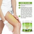 thumbnail image 5 of ELAIMEI Matcha Body Scrub, All Natural Exfoliating Body Scrub for Skin Care, Stretch Marks, Acne & Cellulite, Moisturizing and Exfoliating Body, Face, Hand, Foot Scrub - 8.8 oz, 5 of 9