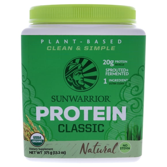 Classic Protein - Natural by Sunwarrior for Unisex - 13.2 oz Dietary Supplement