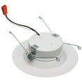thumbnail image 2 of Satco 12.5 Watt LED Downlight Retrofit 5-6" 2700K 120 Volts Dimmable White Finish, 2 of 5