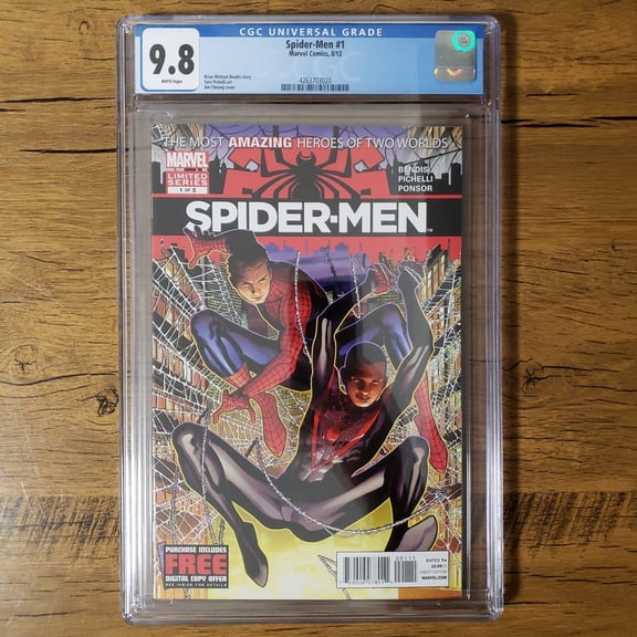 Spider-Men #1 - CGC 9.8 Comic Book