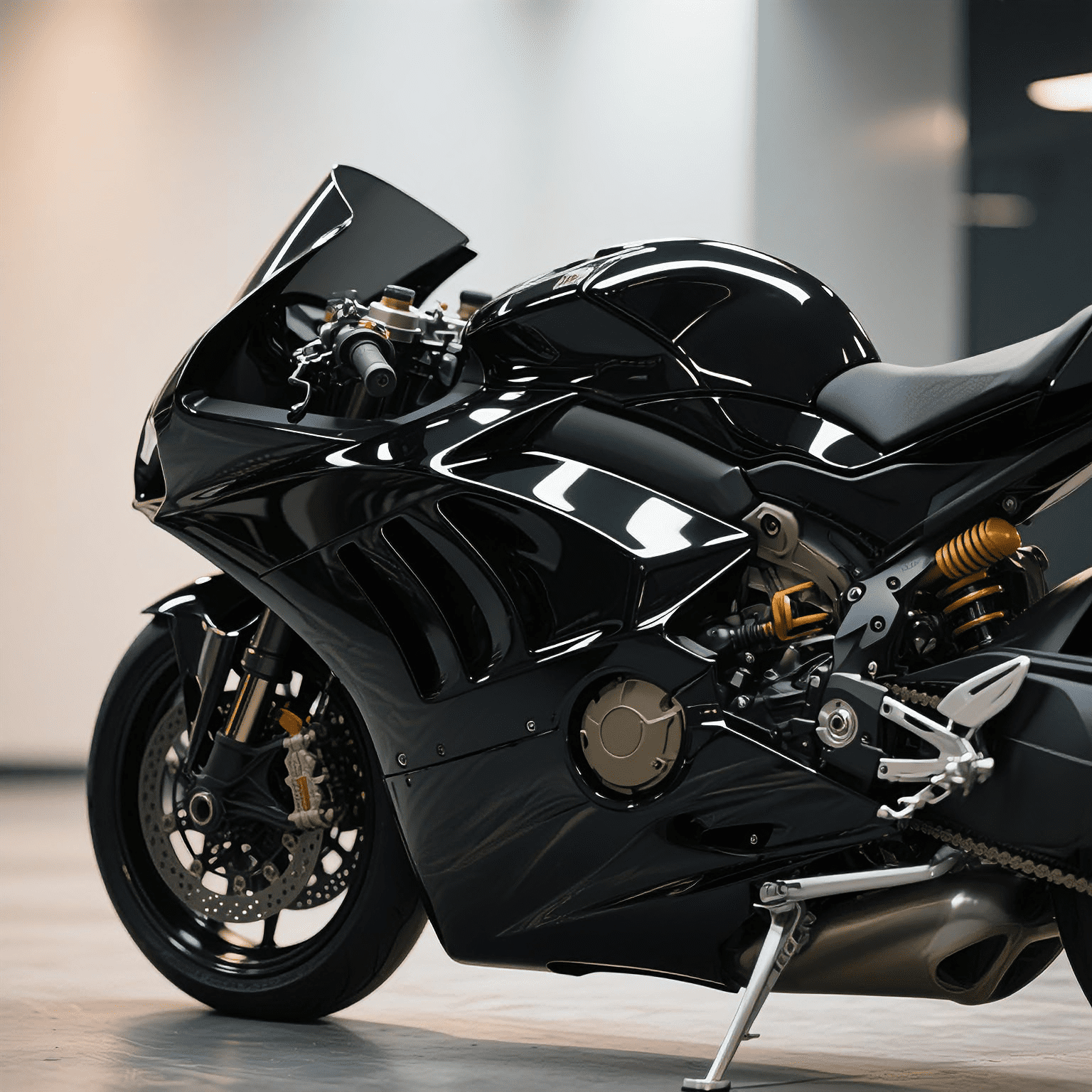 Gloss Black Vinyl Wrap For Cars - PVC Automotive Film 12x60/24x60/58.75x60Inch, Mirror Finish, Scratch Resistant, Waterproof, Self-Adhesive （12x60 inch ）