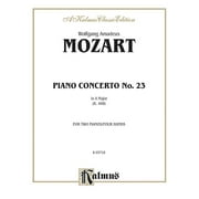 Kalmus Edition: Piano Concerto No. 23 in A, K. 488 (Paperback)