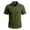 Army Green, variant on Rrxhxhs Golf Shirts for Men Waffle Grid Textured Collared Quarter Zip Short Sleeve Breathable Casual Tops,L
