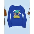 thumbnail image 3 of Birthday Animals Long Sleeve Toddler -Image by Shutterstock,  3 Toddler, 3 of 4