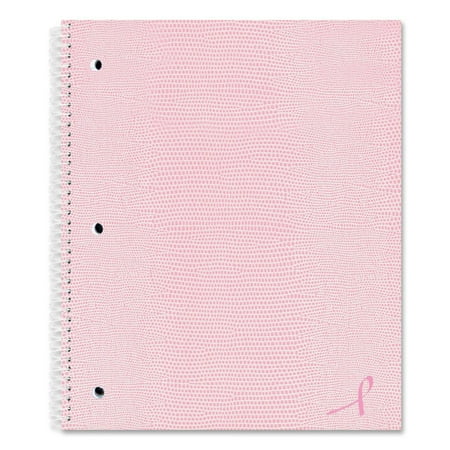 Pink Ribbon One-Subject Notebook