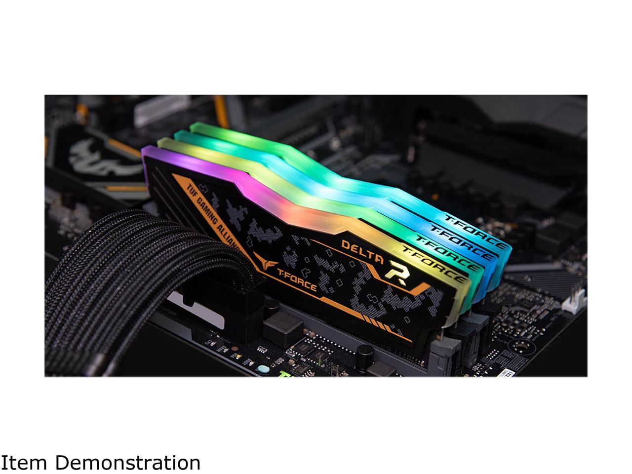 PCパーツ DDR4 16GB (8GBx2) T-FORCE DELTA TUF Team-T-Force-Delta-TUF-Gaming-