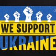 thumbnail image 3 of CafePress - We Support Ukraine Pajamas - Women's Short Sleeve Print T-Shirt and Pants Dark Cotton Pajama Set, 3 of 7