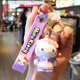 thumbnail image 1 of Lindo dibujo animado Hello kitty gato llavero 3d Pvc kawaii personaje llavero Anime llaveros anillo, 1 of 4