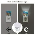 thumbnail image 5 of Uemuo Sea World Night Light, Night Lights Plug into Wall, Dusk to Dawn Sensor Warm White Led Night Light 0.5W-UK, 5 of 9