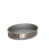 Better Homes & Gardens Two-Tone Metal Soap Dish