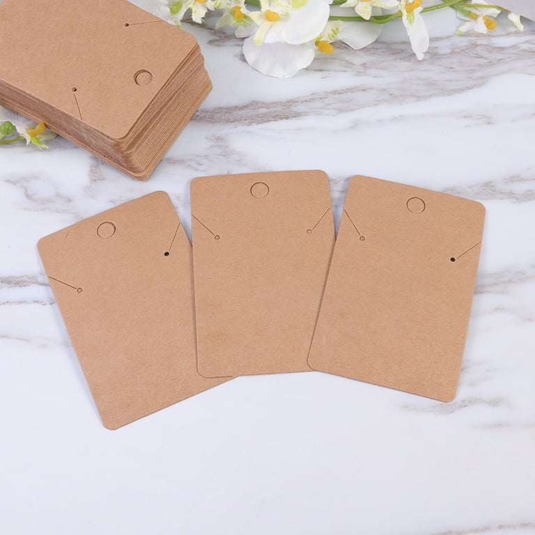 Cardboard online necklace holder