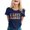 Navy, variant on NJGRAE Tunic Tops for Women Loose Fit Dressy Women's T Shirts Women My Son in Law Is My Favorite Child Shirt Day T Shirts Mom Short Sleeve Tops Mothers Day Floral Tee M