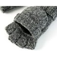 thumbnail image 2 of Holzlrgus Unisex Wool Blend Crochet Convertible Fingerless Gloves with Mitten Cover, 2 of 4