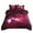 Red, variant on 3 Pieces Galaxy Duvet Cover Bedding Set 3D Printed Quilt Cover Red Queen