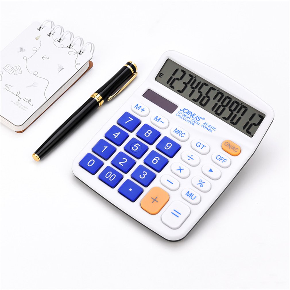 JL837SC Display Scientific Calculator Pocket Type Dual Power Large