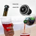thumbnail image 4 of Tapón de conservación de vino de silicona Inteprter, 4 of 6