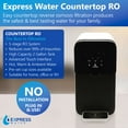 thumbnail image 3 of Express Water ROC001 UV Countertop Water Filter System – Hot, Room, Ambient Reverse Osmosis Water Filter System – 5 Stage RO Water Filter System with UV Water Purifier – No Installation Required, 3 of 8