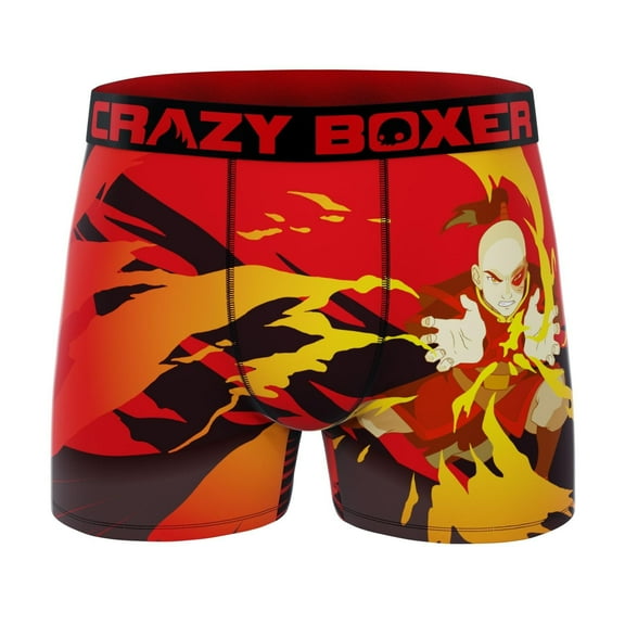 CRAZYBOXER Men's Underwear Avatar Non-slip waistband Stretch Boxer Brief Perfect fit