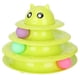 thumbnail image 5 of Pistas De 3 Niveles Para Gatos, Pista Giratoria Antideslizante Para Mascotas De 3 Niveles, Plástico Súper Resistente Con 3 Bolas Rodantes Para Mascotas Octpeak Verde, 5 of 8