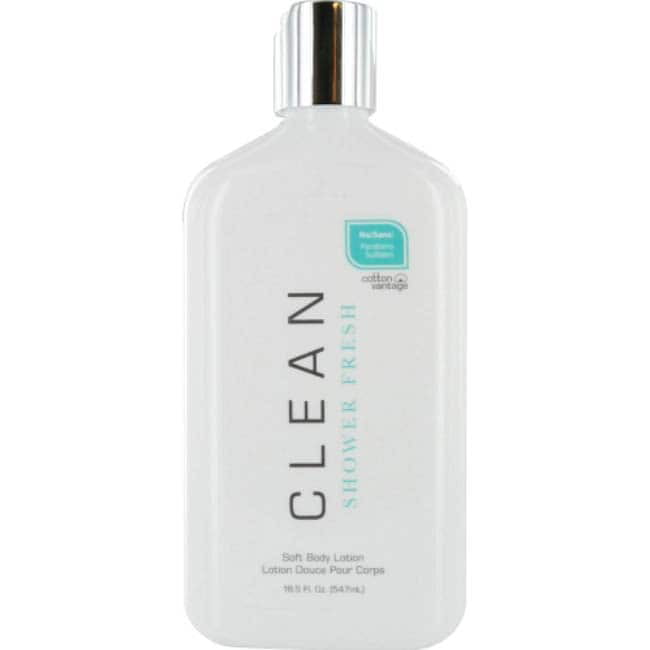 Clean Shower Fresh Clean 18.5 oz Soft Body Lotion - Walmart.com