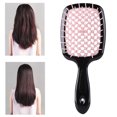 thumbnail image 4 of Cojín de aire de dientes anchos cepillos de masaje para el cuero cabelludo de salón para desenredar el cabello húmedo y seco, 4 of 6